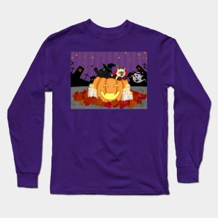 Halloween Kitties Long Sleeve T-Shirt